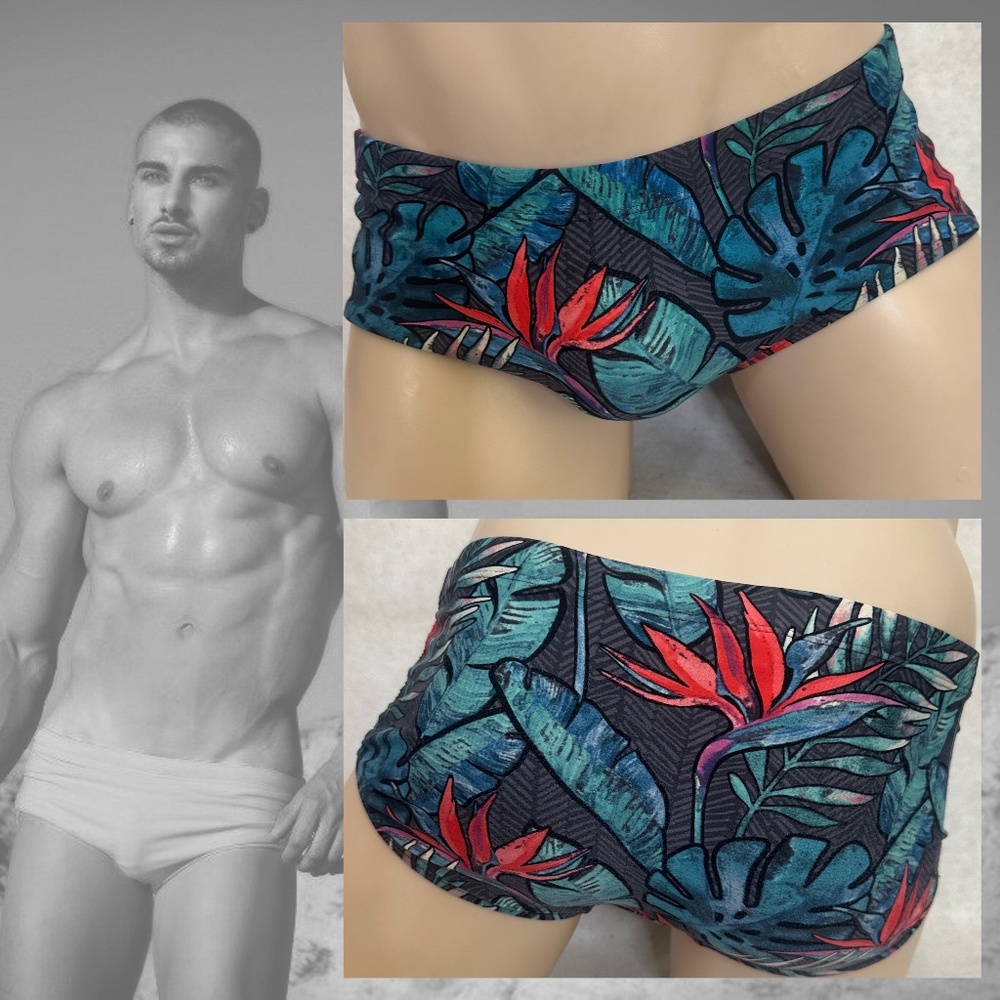 ID Swimsuit Small 30-38" waist Gently worn Nylon / spandex no fabric tag